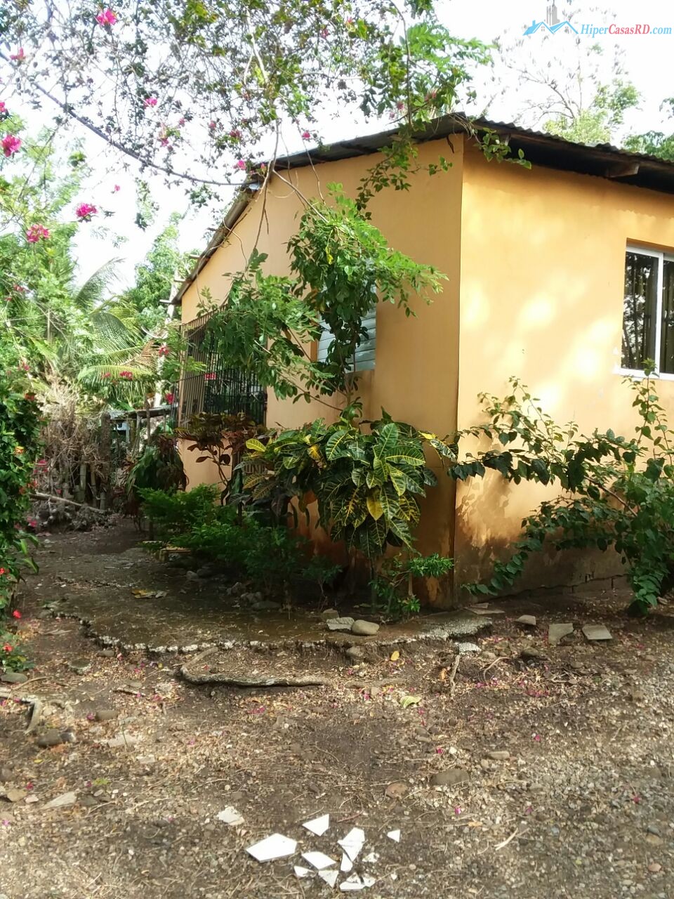 CASA CON PATIO Y ARBOLES - Hipercasas